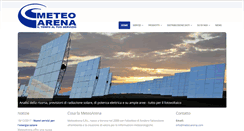 Desktop Screenshot of meteoarena.com