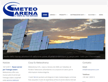 Tablet Screenshot of meteoarena.com